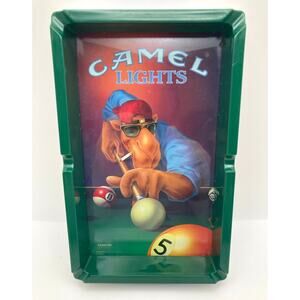 VTG 1992 Camel Lights Joe Cool Pool Table Billiards Ashtray